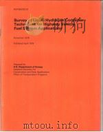 SURVEY OF LIQUID HYDROGEN CONTAINER TECHNIQUES FOR HIGHWAY VEHICLE FUEL SYSTEM APPLICATIONS PDF电子版封面