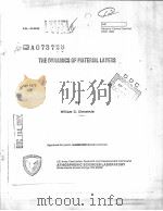 THE DYNAMICS OF MATERIAL LAYERS（ PDF版）