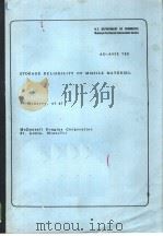 STORAGE RELIABILITY OF MISSILE MATERIEL（ PDF版）