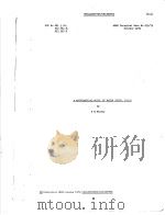 A MATHEMATICAL MODEL OF WATER ENTRY PDF电子版封面 A M MACKEY