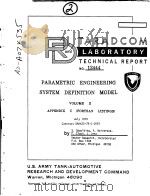 PARAMETRIC ENGINEERING SYSTEM DEFINITION MODEL VOLUME 2 APPENDIX C (FORTRAN LISTINGS) PDF电子版封面 S.SPAULDING A.WEINTRAUB F.CI