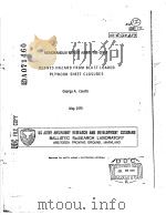 DEBRIS HAZARD FROM BLAST LOADED PLYWOOD SHEET CLOSURES（ PDF版）