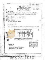 A TWO-DIMENSIONAL EULERIAN CODE FOR ANALYZING THE IMPACT OF HIGHLY DEFORMABLE PROJECTILES INTO ROCK PDF电子版封面 H.E.READ J.L.WADDELL D.E.WIL