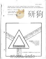 STUDY OF ACTIVE VIBRATION ISOLATION SYSTEMS FOR SEVERE GROUND TRANSPORTATION ENVIRONMENTS     PDF电子版封面    PETER C.CALCATERRA  RICHARD D. 