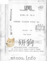 CHOOSING TELESCOPE SYSTEM MIX PDF电子版封面 B.D.SIVAZLIAN ARO CONSULTANT