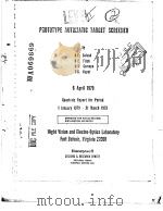 PROTOTYPE AUTOMATIC TARGET SCREENER 6 APRIL 1979 PDF电子版封面 D.E.SOLAND R.C.FITCH D.V.SER