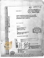 LIDAR OBSERVATIONS AT 0.7-μM AND 10.6-μM WAVELENGTHS DURING DUSTY INFRARED TEST 1 (DIRT-1)     PDF电子版封面    JAN E.VAN DER 
