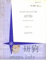 PRELIMINARY EVALUATION OF X-0298 PDF电子版封面