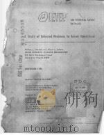 A STUDY OF SELECTED PROBLEMS IN ARMOR OPERATIONS PDF电子版封面