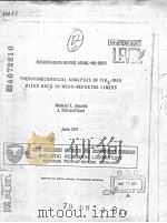 THERMOMECHANICAL ANALYSIS OF TIO2-WAX PLEND USED IN WEAR-REDUCING LINERS PDF电子版封面 MICHAEL T.MOCELLA J.RICHARD W