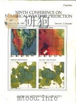 NINTH CONFERENCE ON NUMERICAL WEATHER PREDICTION     PDF电子版封面     