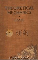 AN ELEMENTARY TREATISE ON THEORETICAL MECHANICS     PDF电子版封面    J.H.JEANS 