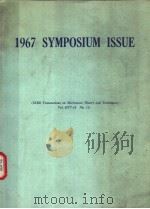 SYMPOSIUM ISSUE 1967 IEEE TRANSACTIONS ON MICROWAVE THEORY AND TECHNIQUES VOL.MTT-15 NO.12（ PDF版）