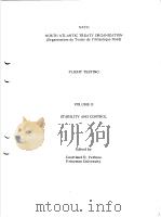NORTH ATLANTIC TREATY ORGANIZATION FLIGHT TESTING VOLUME 2 STABILITY AND CONTROL（ PDF版）