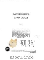 EARTH RESOURCES SURVEY SYSTEMS VOLUME 1 1972 PDF电子版封面