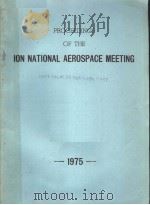 PROCEEDINGS OF THE ION NATIONAL AEROSPACE MEETING（ PDF版）
