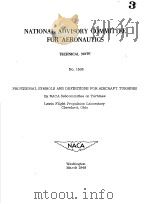PROVISIONAL SYMBOLS AND DEFINITIONS FOR AIRCRAFT TURBINES（ PDF版）