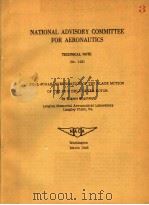 FULL-SCALE INVESTIGATION OF THE BLADE MOTION OF THE PV-2 HELICOPTER ROTOR PDF电子版封面