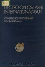 ELECTROOPTICS LASER INTERNATIONAL'76UK BRIGHTON 9-11 MARCH 1976（ PDF版）