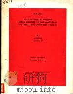 MINUTES FOURTH ANNUAL MEETING INTERNATIONAL PURDUE WORKSHOP ON INDUSTRIAL COMPUTER SYSTEMS PART 1 NA PDF电子版封面