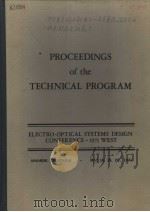 PROCEEDINGS OF THE TECHNICAL PROGRAM（ PDF版）