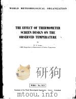 THE EFFECT OF THERMOMETER SCREEN DESIGN ON THE OBSERVED TEMPERATURE（ PDF版）