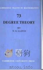 DEGREE THEORY PDF电子版封面 0521216141 N.G.LLOYD