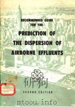 RECOMMENDED GUIDE FOR THE PREDICTION OF THE DISPERSION FO AIRBORNE EFFLUENTS（ PDF版）