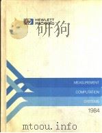 HEWLETT PACKARD MEASUREMENT COMPUTATION SYSTEMS 1984 PDF电子版封面