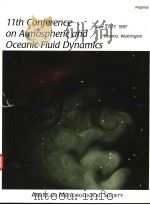 11TH CONFERENCE ON ATMOSPHERIC AND OCEANIC FLUID DYNAMICS PDF电子版封面