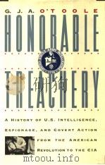 HONORABLE TREACHERY PDF电子版封面 G.J.A.O'TOOLE