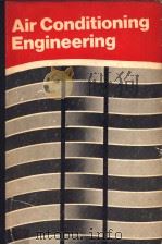 AIR CONDITIONING ENGINEERING     PDF电子版封面    W.P.JONES 
