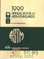 1999 ANNUAL BOOK OF ASTM STANDARDS VOLUME 01.02 PDF电子版封面 0803126271