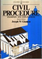 CIVIL PROCEDURE EXAMPLES AND EXPLANATIONS SECOND EDITION 1992 PDF电子版封面 0316315966