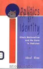 POLITICS OF IDENTITY ETHNIC NATIONALISM AND THE STATE IN PAKISTAN PDF电子版封面 0761933042 ADEEL KHAN