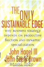 THE ONLY SUSTAINABLE EDGE PDF电子版封面 1591397200