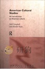 AMERICAN CULTURAL STUDIES PDF电子版封面 0415127971