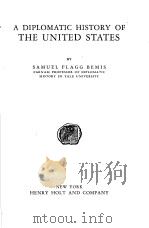 A DIPLOMATIC HISTORY OF THE UNITED STATES     PDF电子版封面     