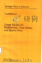 多元、时序和空间数据的线性模型 英文版 PDF电子版封面 7506214334 RONALD CHRISTENSEN