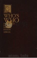 WHO'S WHO IN CANADIAN FINANCE TWELFTH EDITION  1990-91     PDF电子版封面    KIMBERLEY BIGGAR 