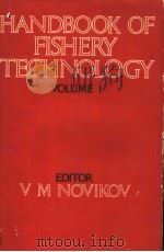 HANDBOOK OF FISHERY TECHNOLOGY  VOLUME 1（ PDF版）