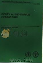 CODEX ALIMENTARIUS COMMISSION PROCEDURAL MANUAL THIRTEENTH EDITION PDF电子版封面 9251050058