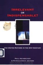 IRRELEVANT OR INDISPENSABLE? THE UNITED NATIONS IN THE TWENTY-FIRST CENTURY PDF电子版封面 0889204934 PAUL HEINBECKER AND PATRICIA G