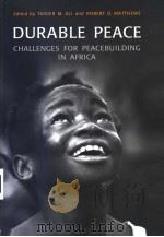 DURABLE PEACE  CHALLENGES FOR PEACEBUILDING IN AFRICA（ PDF版）