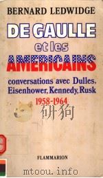 DE GAULLE ET LES AMERICAINS PDF电子版封面
