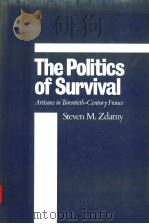 THE POLITICS OF SURVIVAL PDF电子版封面 0195059409