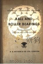 LOAD RATINGS OF BALL AND ROLLER BEARINGS PDF电子版封面