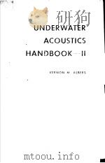 UNDERWATER ACOUSTICS HANDBOOK 2 PDF电子版封面 VERNON M.ALBERS