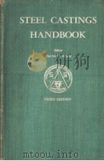 STEEL CASTINGS HANDBOOK THIRD EDITION     PDF电子版封面     