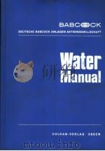 BABCOCK WATER MANUAL PDF电子版封面 H.J.BRANDS AND E.TRIPKE